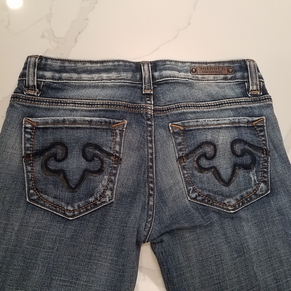 Be Rock by Express Women Bootcut Blue Jeans Size 0S